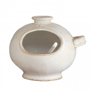 Ashbury Ceramic Salt Pig, highlighting the product's distinctive form and defining design