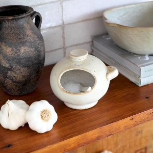 Ashbury Ceramic Salt Pig