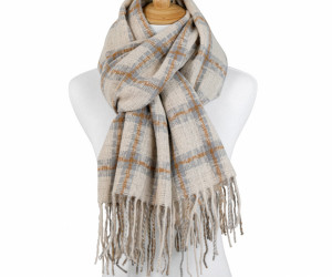 Ellington Heritage Check Winter Scarf, a wearable or carry accessory