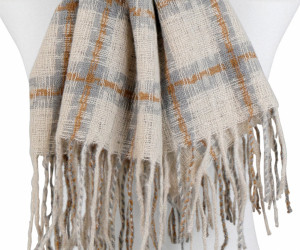 Ellington Heritage Check Winter Scarf, a wearable or carry accessory designed for practical personal styling
