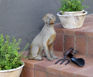 Chester Vintage Dog Sculpture