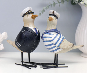 Set 2 Sailor Seagulls