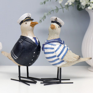 Set 2 Sailor Seagulls, indoor occasional table