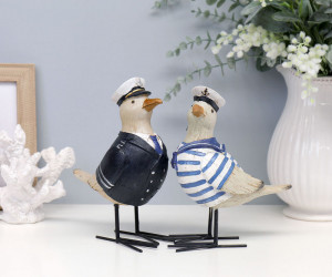Set 2 Sailor Seagulls