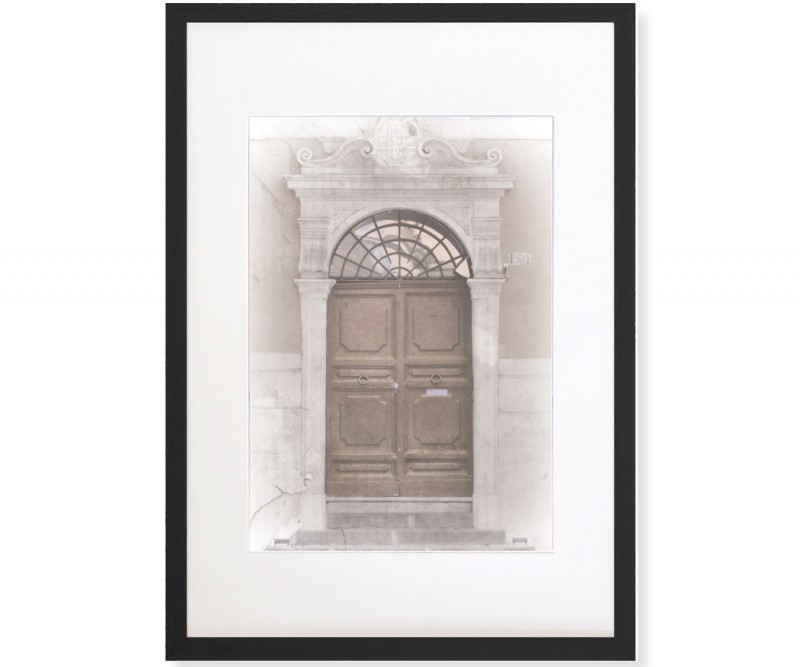 Antica Roman Door 1 - A2 Framed Print