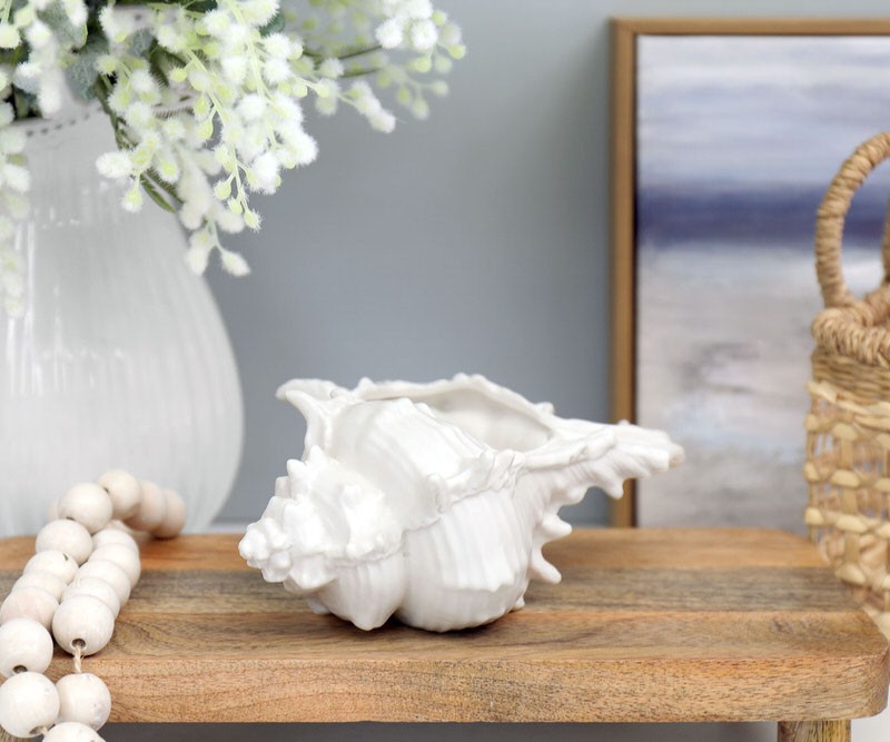 Anatolia Conch Shell Vase Small