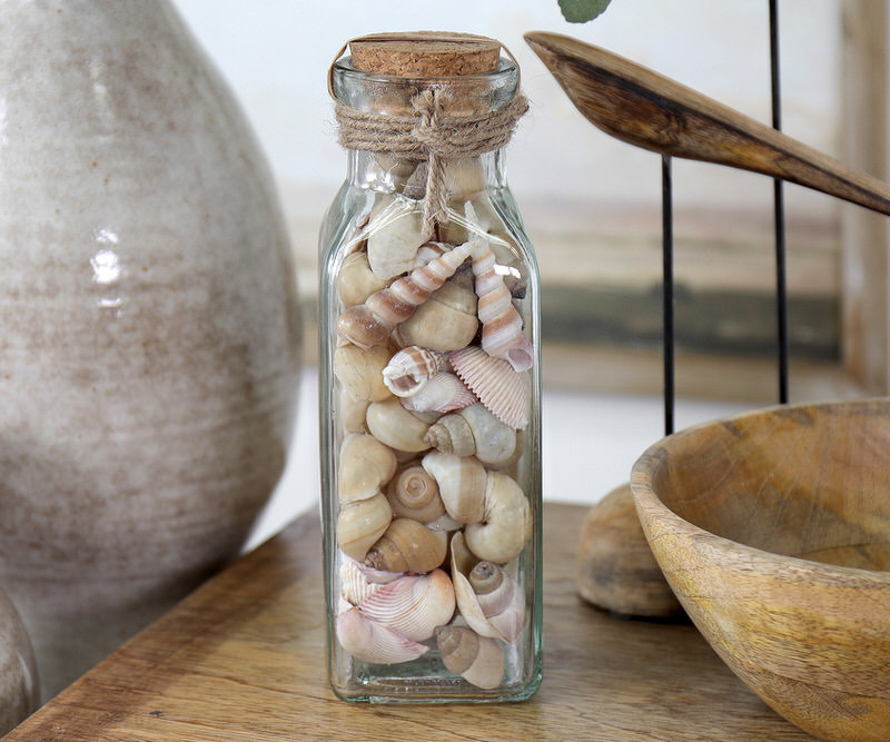Brighton Jar of Seashells - Beige