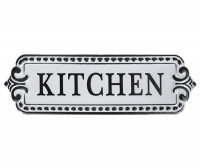 Chilton Vintage Enamel Kitchen Sign