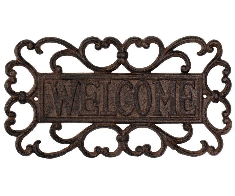 Grove Welcome Sign - Cast Iron Sign
