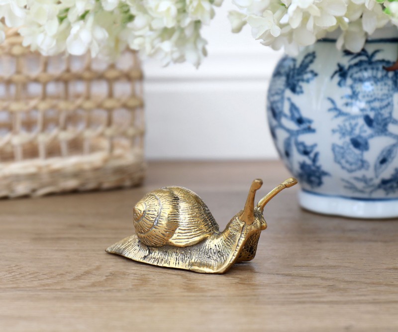 Gold Garden Snail Small
