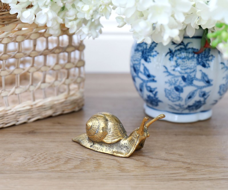 Gold Garden Snail Small