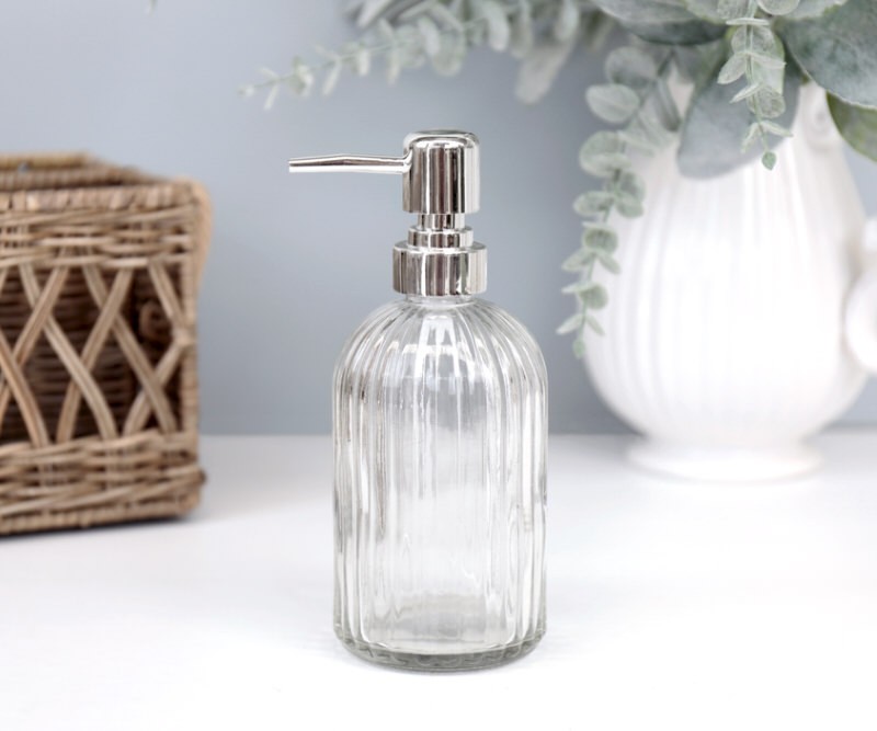 Square Soap Dispenser White Home accessories and homewares Home