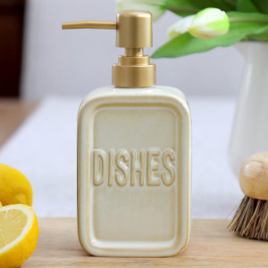 Croft 'Dishes' Detergent Dispenser, household cleaning accessory