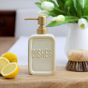 Croft 'Dishes' Detergent Dispenser, a tabletop piece suited to serving food or creating a decorative display