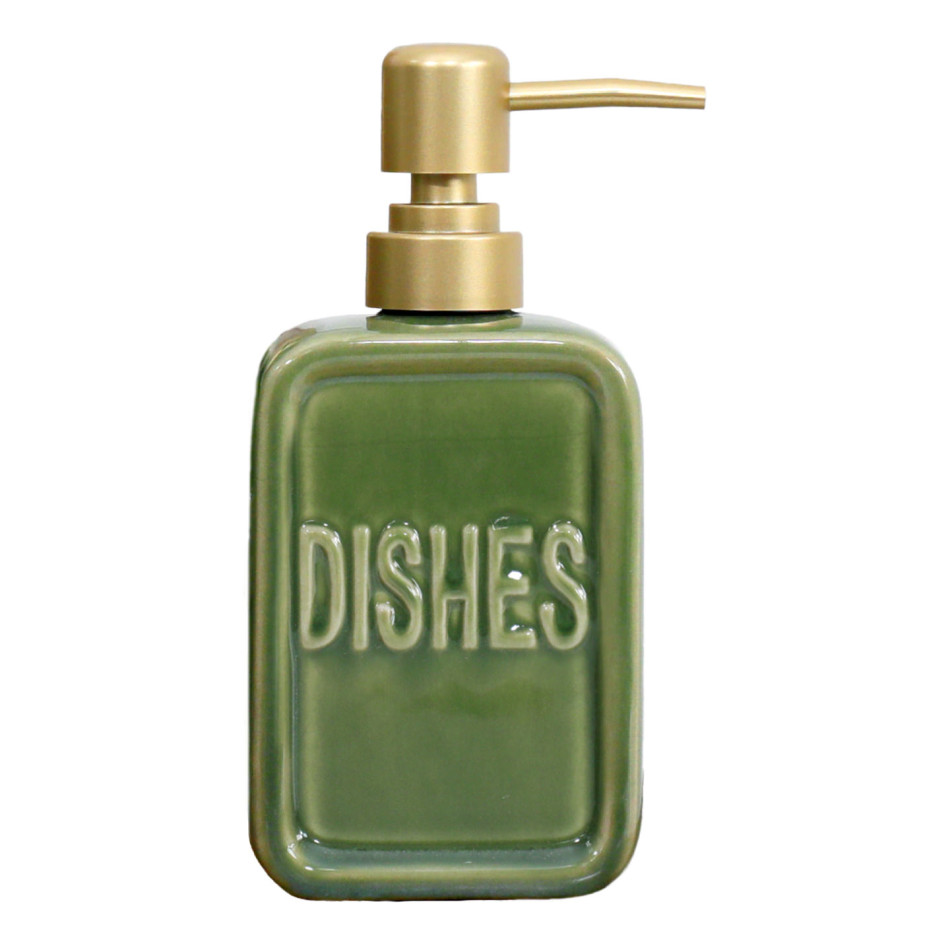 Green Croft 'Dishes' Soap Dispenser