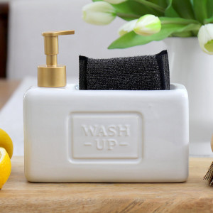 Wash Up Kitchen Soap Dispenser, shown as a standalone product for clear identification