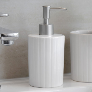 Soho White Soap Dispenser, decorative tableware
