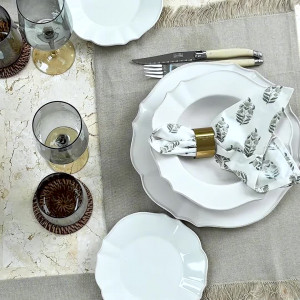 Vienna Dessert Bowl / Soup Bowl, designed for practical dining use with an ornamental presentation
