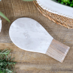 Eliot Marble Spoon Rest, decorative home accessory