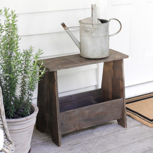 Stafford Wooden Porch Stool, an accent furniture piece designed for seating