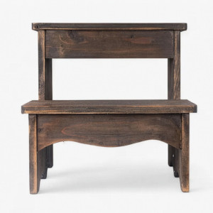 Stafford Wooden Step Stool / Pot Riser