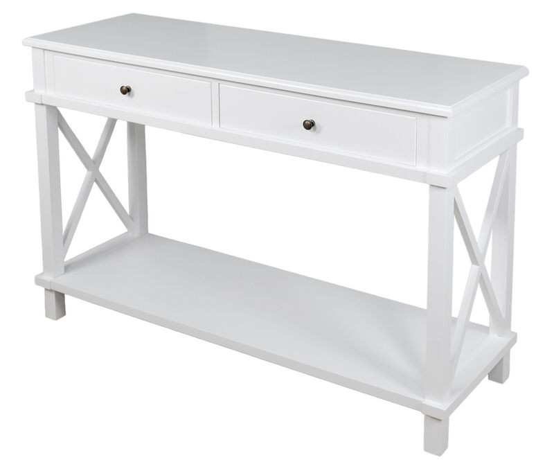Hampton 2 Drawer Console Table - 122cm
