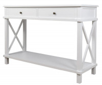 Hampton 2 Drawer Console Table - 122cm