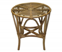 Avery Rattan Side Table Natural