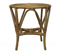 Avery Rattan Side Table Natural