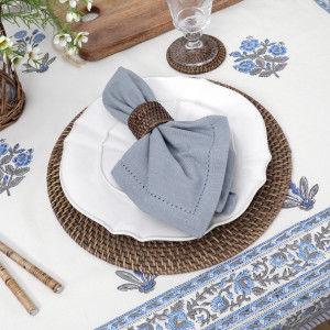 Bluebell Lane Floral Tablecloth - 8-10 seater, decorative tableware
