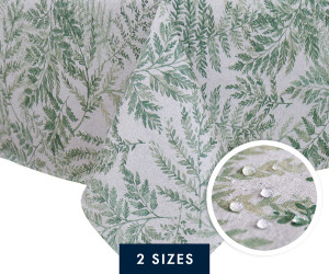 Verdilla Fern Wipe-Clean Tablecloth
