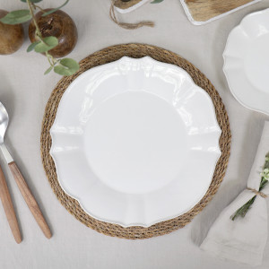Vienna Dinner Plate - French Provincial Plate, indoor occasional table