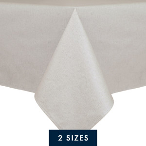 Oatmeal Wipe-Clean Tablecloth, decorative tableware