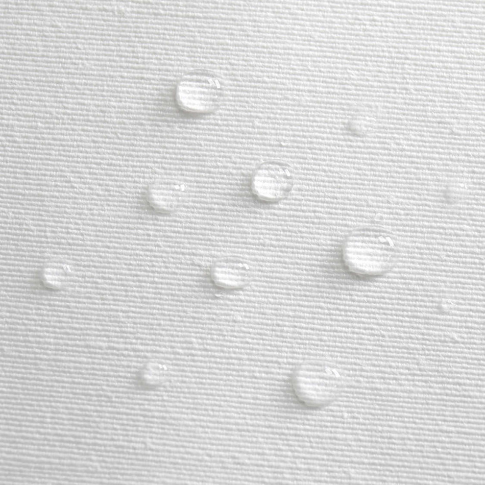 180cm White Wipe-Clean Round Tablecloth, a textile accent for dining or kitchen use
