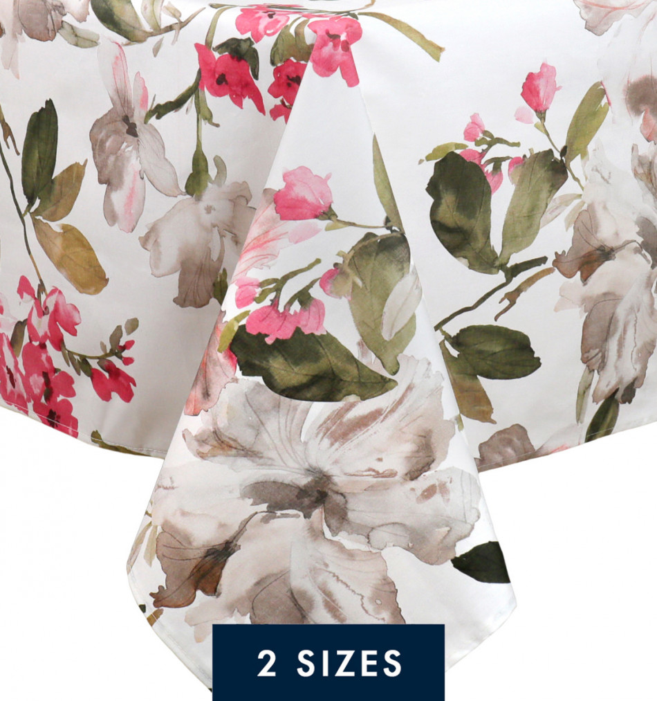 Mandevilla Wipe-Clean Tablecloth, decorative tableware