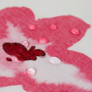 Mandevilla Wipe-Clean Tablecloth, a textile accessory designed for dining, kitchen or tabletop use