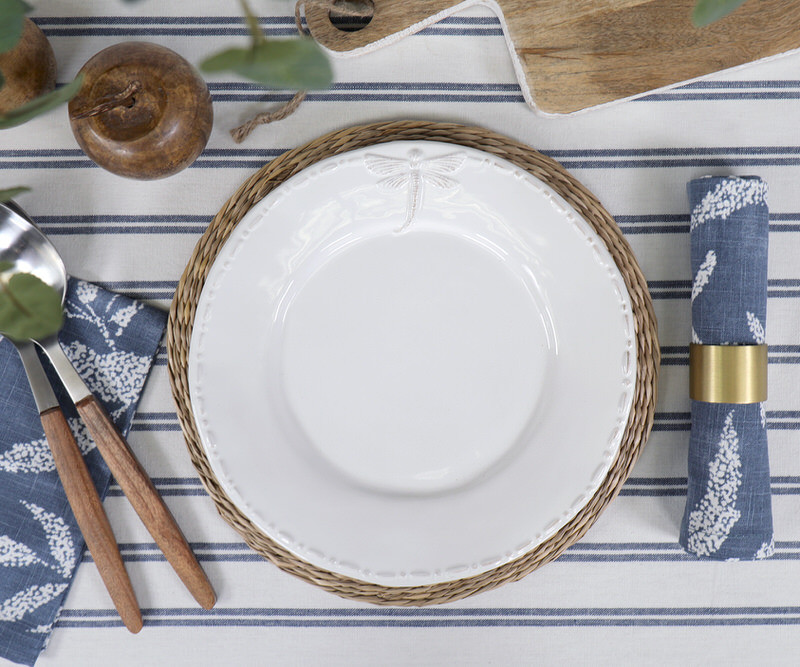Set 4 Seville Blue Denim Napkins