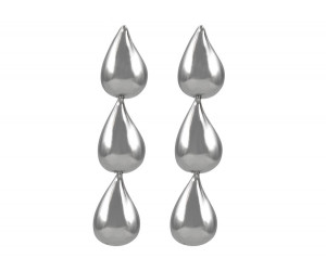 Pascal Silver Triple Drop Earrings, a jewellery accessory for personal styling