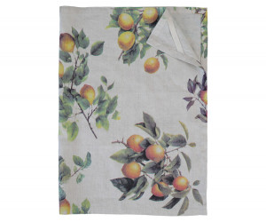 Set 2 Clermont Lemon Harvest Linen Tea Towels