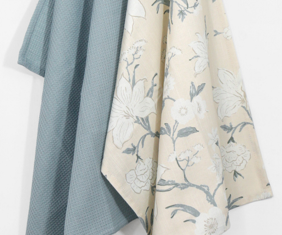 Set 2 Cream Larkhill Tea Towels