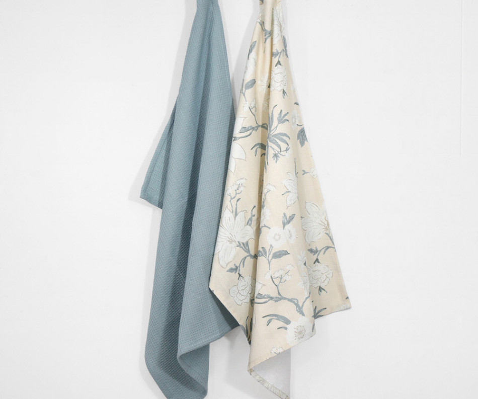 Set 2 Cream Larkhill Tea Towels