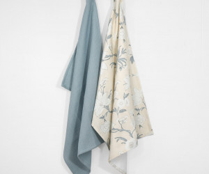 Set 2 Cream Larkhill Tea Towels