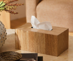 Arundel Wood Tissue Box Cover