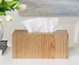 Arundel Wood Tissue Box Cover