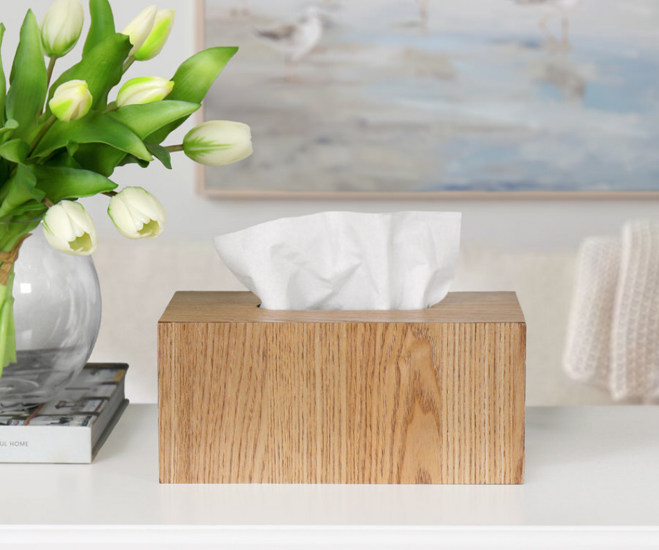 Arundel Wood Tissue Box Cover