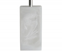 Parker White Resin Toilet Brush Holder