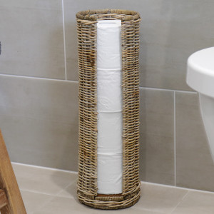 Rawson Rattan Toilet Roll Holder, decorative home accessory