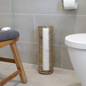 Rawson Rattan Toilet Roll Holder, designed to add practical storage or display space to the home