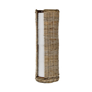 Rawson Rattan Toilet Roll Holder, a functional fitting for displaying, holding or organising household items