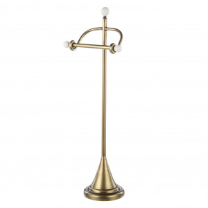 Kingsley Toilet Roll Holder Antique Gold, a functional fitting for displaying, holding or organising household items